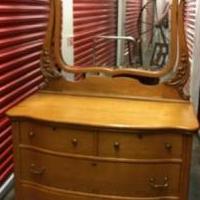 Antique Oak Bureau for sale in Lagrangeville NY by Garage Sale Showcase member Jowanda1!, posted 07/20/2019