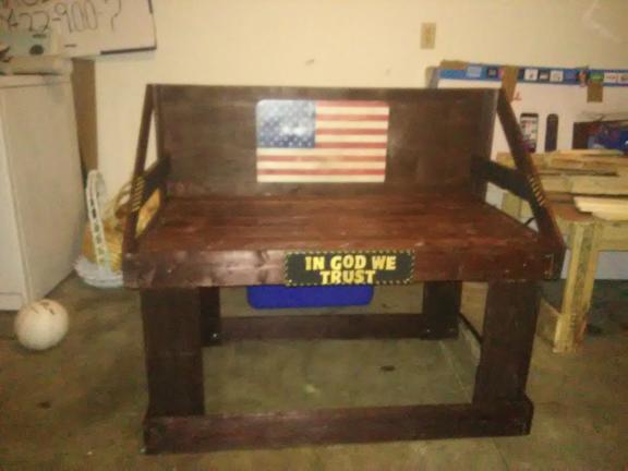 Garden bench