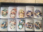 3 strand Beaded Earring lop whi Buffalo Bone Pendant for sale in North Las Vegas NV