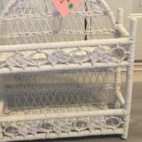 Wicker shelf vintage Rare for sale in Marlboro NJ by Garage Sale Showcase member Mhaber, posted 05/14/2022