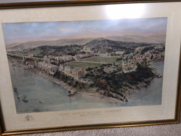 West Point Water Color for sale in Pinehurst NC