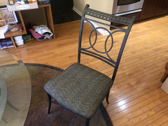 Glass Tip Kitchen Table for sale in Newton NJ