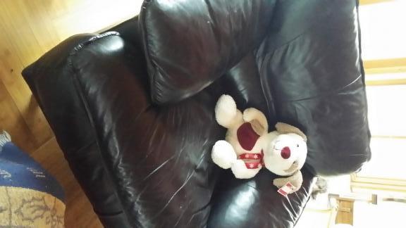 Oversized Leather Chair for sale in Saint Charles IL