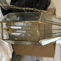 Hanging Chandelier for sale in Hamburg NJ by Garage Sale Showcase member sellitnow10, posted 12/24/2018