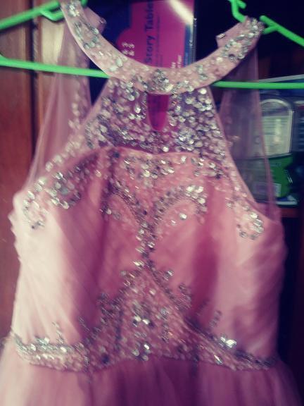 Girls pageant dress