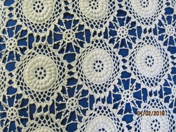 VINTAGE HAND CROCHETED BEDSPREADS