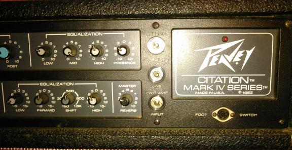 Peavey Citation Amplifier Head ONLY