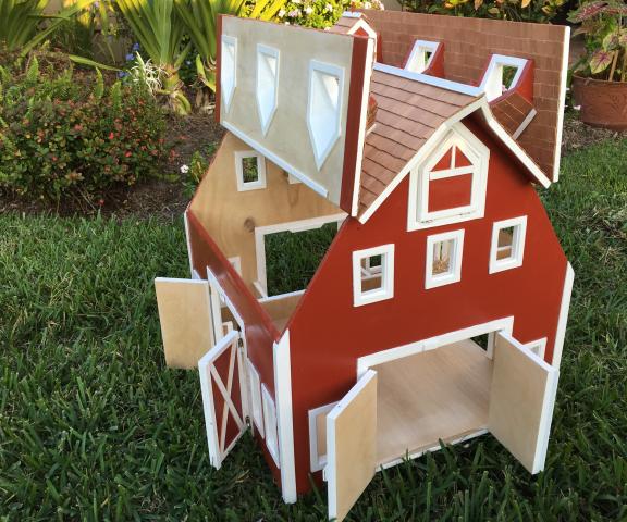 Handcrafted Toy Barn