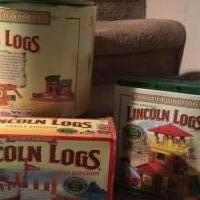 Lincoln logs for sale in Shamokin PA by Garage Sale Showcase member Speedyjoe2009, posted 02/07/2019