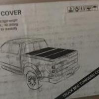 Tonneau Cover tri-fold black for sale in Tonawanda NY by Garage Sale Showcase member Magoo1964, posted 03/24/2019