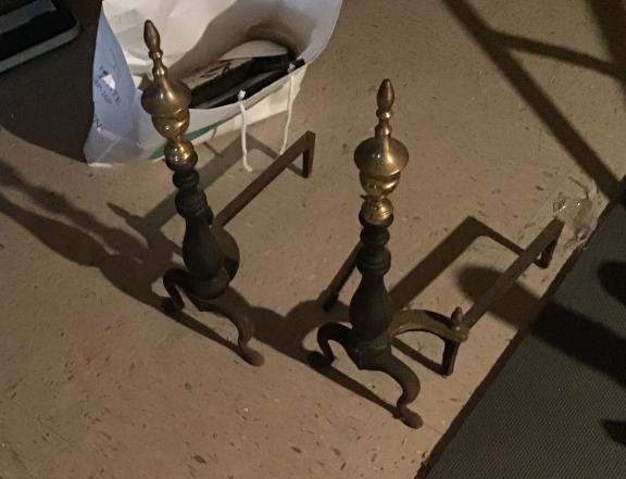 Fireplace andirons for sale in Scotia NY