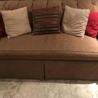 COUCH DEEP SEATED COLOR BEIGE for sale in Stuart FL by Garage Sale Showcase member Jcmg86@aol.com, posted 04/14/2019