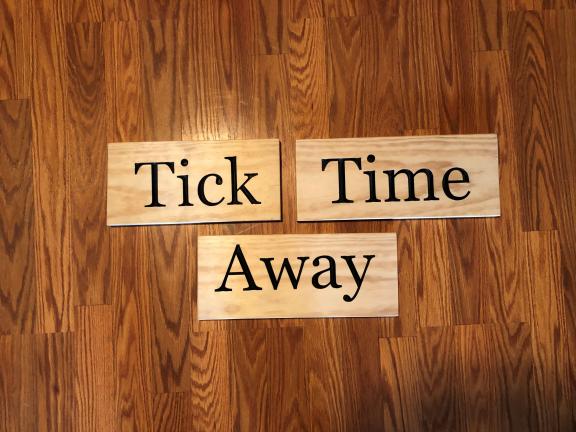 Wooden 3-Piece Sign for sale in Norwalk OH