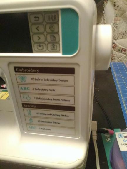 Sofia baby lock sewing machine