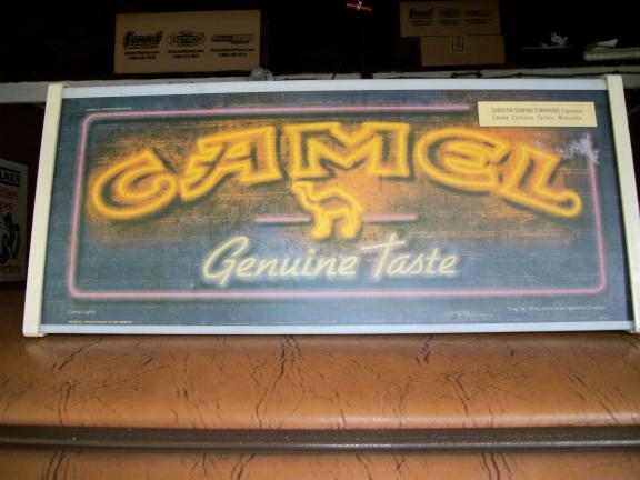 Camel lighted wall sign for sale in Drexel Hill PA