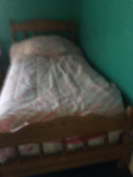 Two single beds with matching dressers