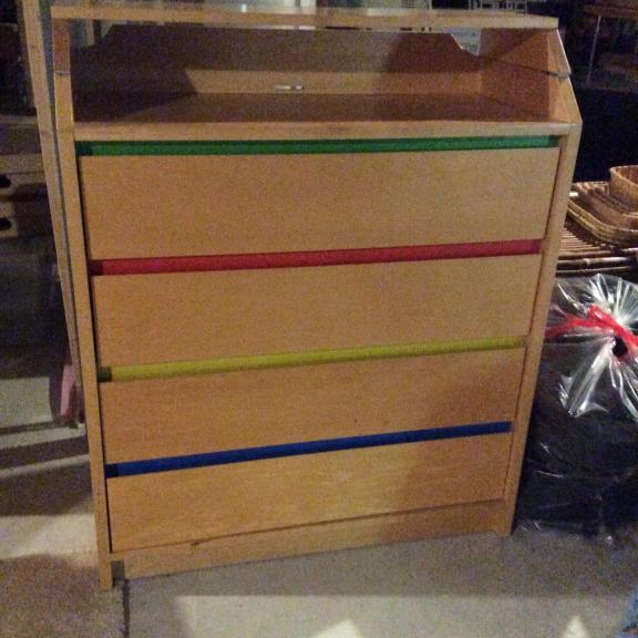 Dresser and Crib