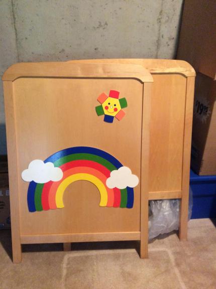 Dresser and Crib