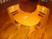 Wooden Children's Table and Chairs for sale in Saint Marys PA