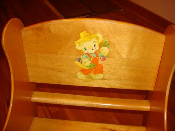 Wooden Children's Table and Chairs