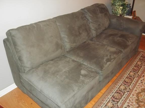 Micro Suede Sofa for sale in Spring Hill FL