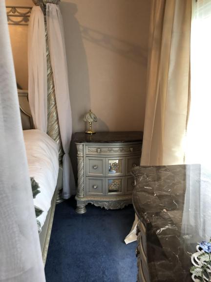 Ashley Cassimore Pearl Canopy Bedroom Set