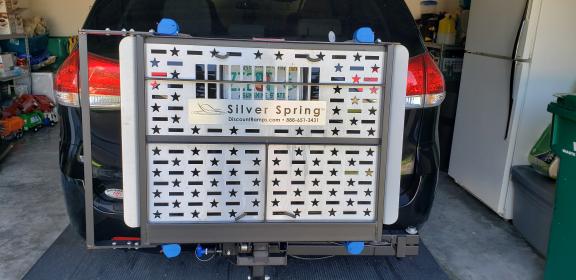 Silver Springs chair lift w/ swing arm for sale in Melbourne FL