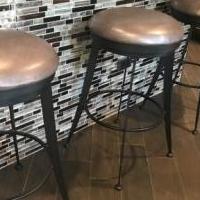 Bar Stools (3) for sale in Elgin IL by Garage Sale Showcase member legitt, posted 05/26/2019