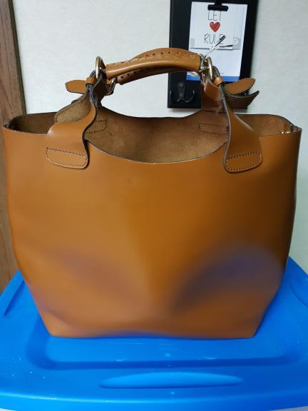 Zara Large Buffalo Leather Tote for sale in Brunswick GA