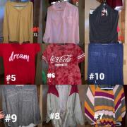 Clothes for sale in Paris TN