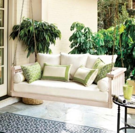 Outdoor Porch Swing from Ballard Designs for sale in Carmel IN