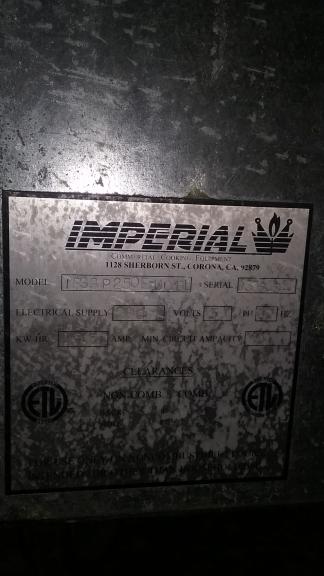 Imperial Commercial Electric DeepFryer