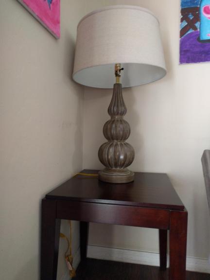 5 Pc Living Room with Reclining Sofa - $500