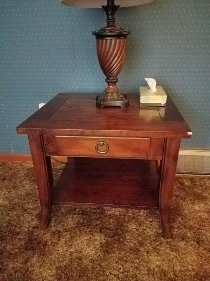 Coffee table and two matching