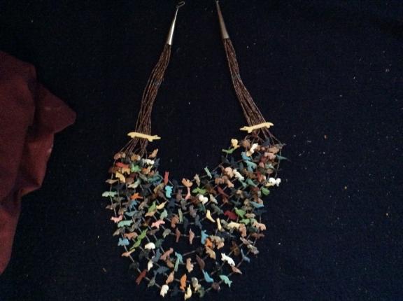 Hand Curve Fetishes 10 Strand in different Stone and Shells for sale in North Las Vegas NV