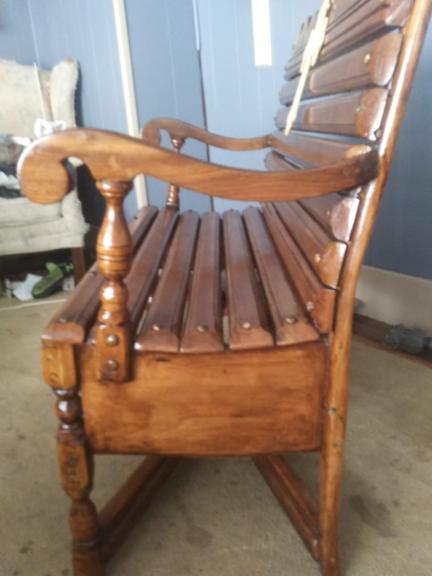 Custom Built Solid Maple Bench