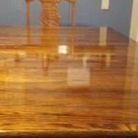 Solid Oak dining Rm Table & chairs Absolutely Beautifull for sale in Bradford PA by Garage Sale Showcase member Jb6371#47, posted 09/28/2019