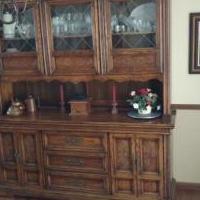 Oak Hutch & Buffet for sale in Iowa City IA by Garage Sale Showcase member TomTom, posted 11/08/2019