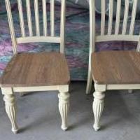Designer wooden chairs for sale in Grand Lake CO by Garage Sale Showcase member Jobsitemaintenance, posted 08/21/2024