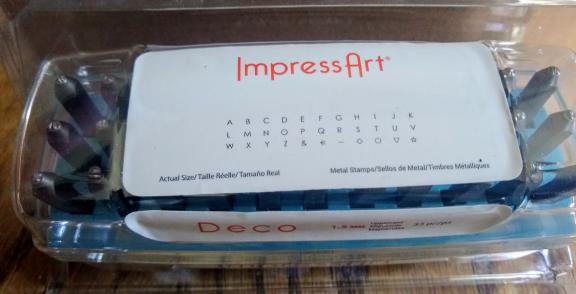Impress Art Deco Metal Stamps