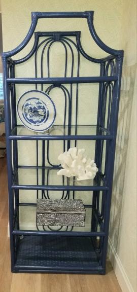 Blue etagere for sale in Naples FL