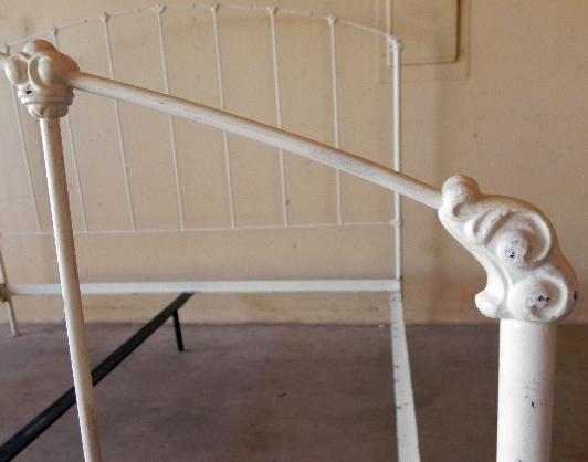 Vintage Victorian Wrought Iron Bed