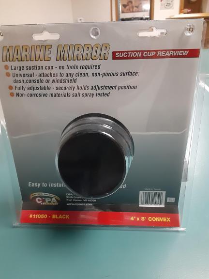 Mirror with Suction Cup Mount