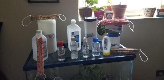 Disinfecting wipes, hand sanitizers, face masks for sale in Nesquehoning PA