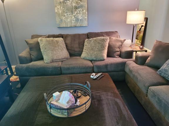 matching sofa and loveseat