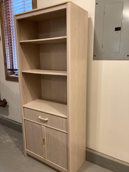 Lite Grey wood veneer Shelving Units for sale in Grand Lake CO