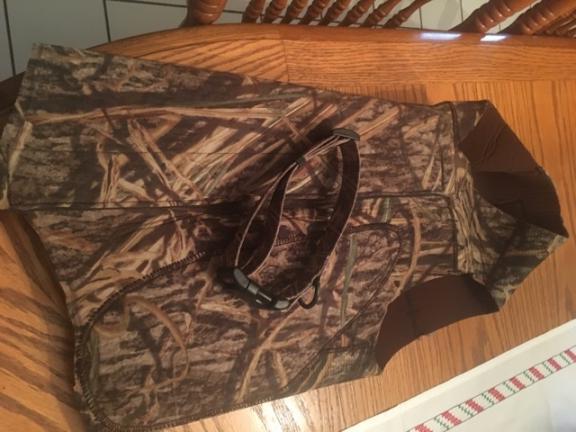 Camo Dog Flotation vest and collar for sale in Cambria NY