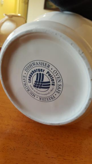 Water Pitcher by Longaberger Pottery