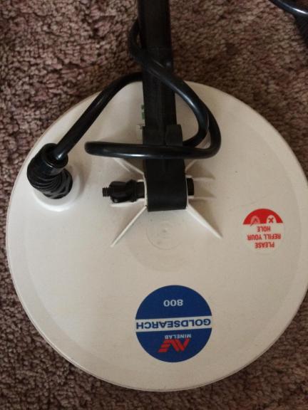 Minelab eureka gold metal detector