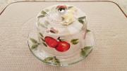 Hand painted cheese dish with cover for sale in Statesboro GA